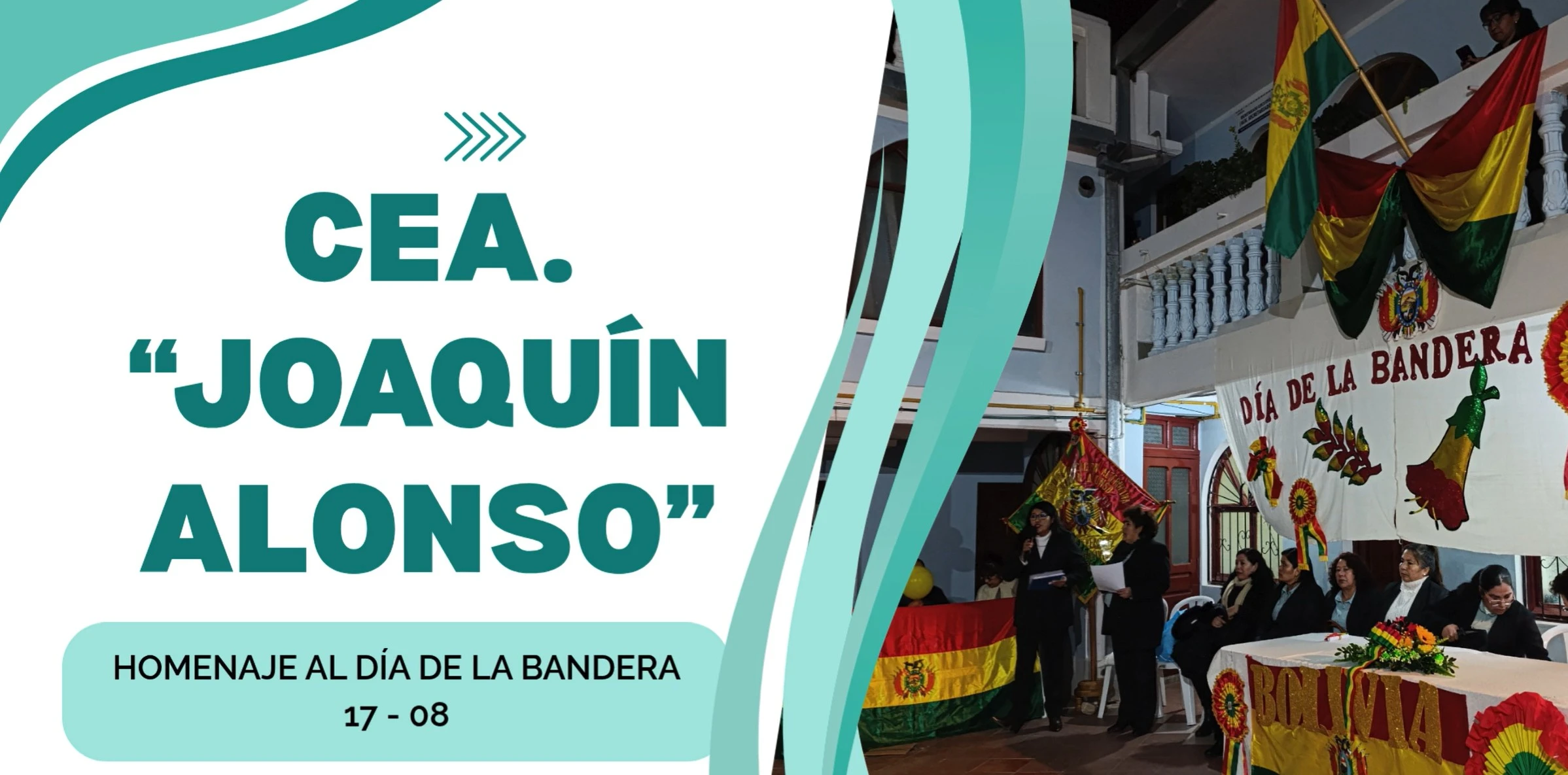 “Día de la Bandera” Acto cívico Joaquín Alonso